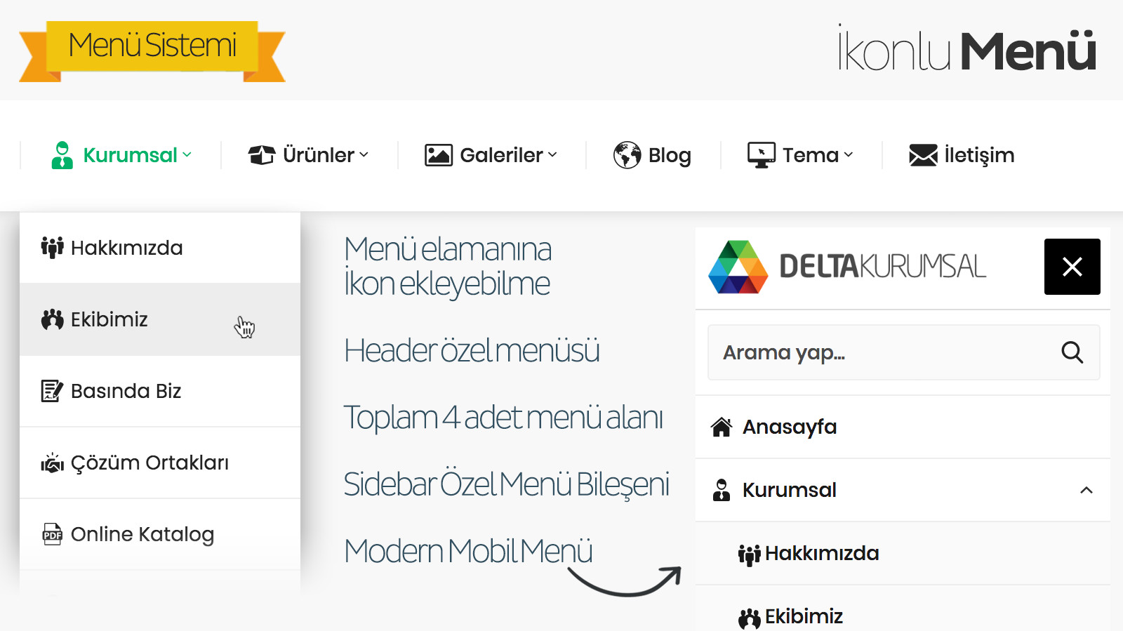 Safir Delta Kurumsal Wordpress Teması